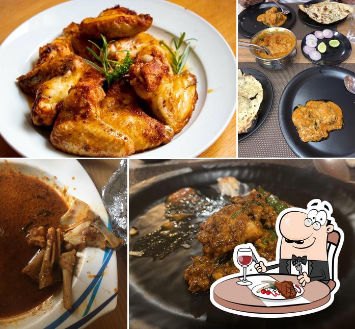 Get meat meals at Spice It Up Family Restaurant and Bar