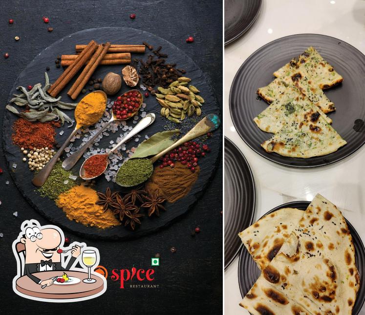 Food at Trio Spice Restaurant (Roof Top)