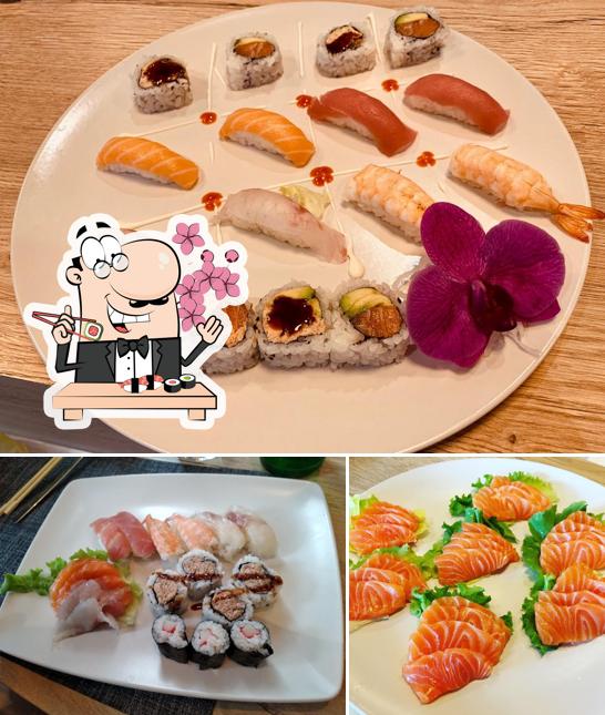 Il sushi è il cibo tradizionale della cucina giapponese