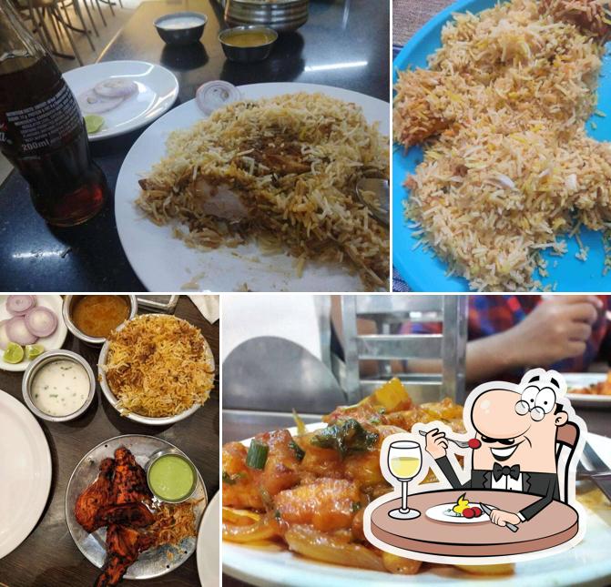 Food at Hyderabadi Spice