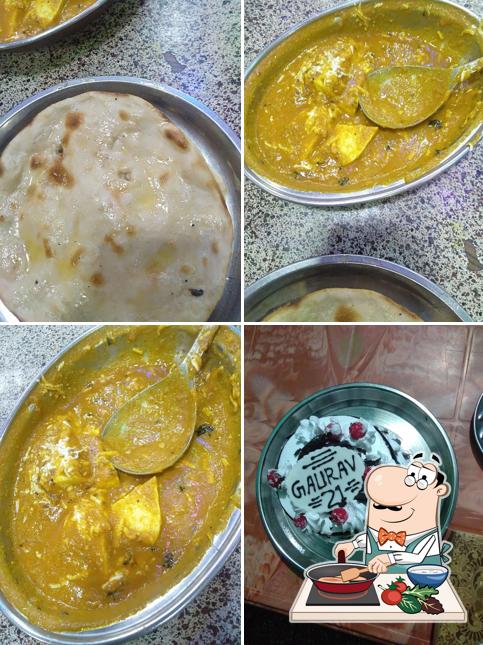 Chicken curry at Bajrang Family Restaurant