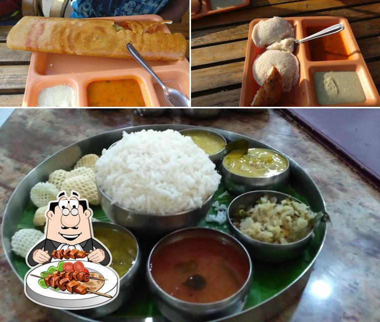 Meals at Bhojana Kuteera