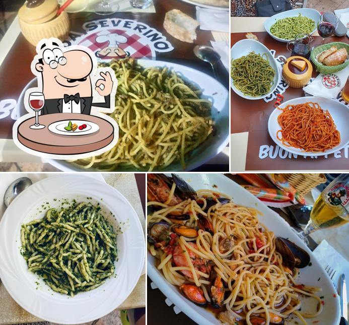 Cibo al Pizzeria Severino