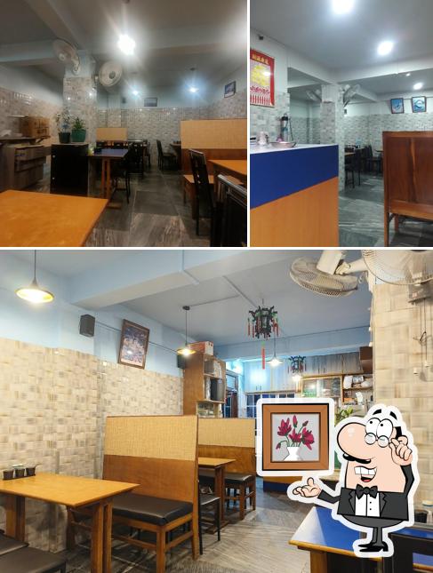 The interior of Great Wall Chinese Restaurant