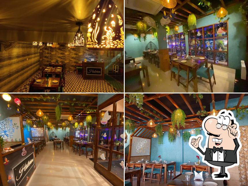 The interior of Hislerim Restaurant