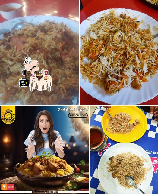 Meals at Lazeez Biryani House