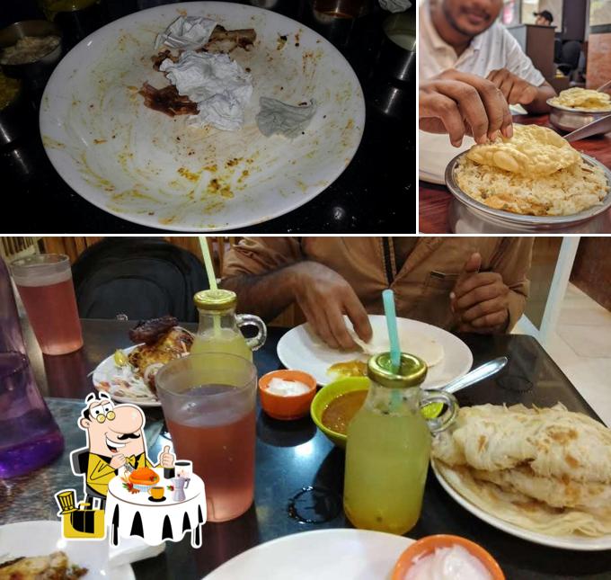 Meals at Noor Mahal Restaurant