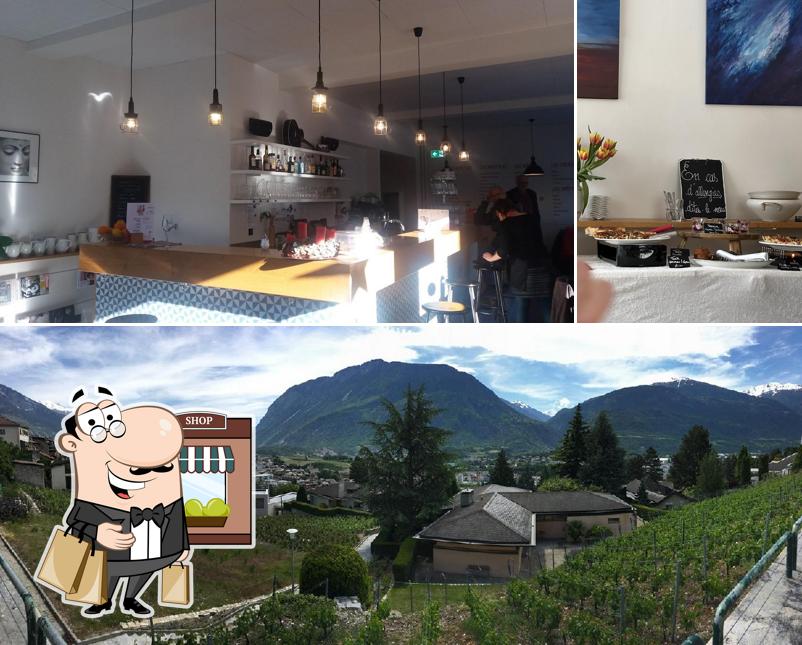 Café August 1 si caratterizza per la esterno e interni