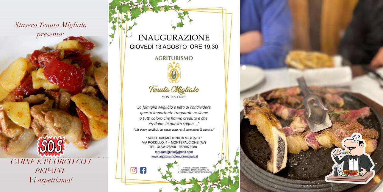 Cibo al Agriturismo Tenuta Miglialo