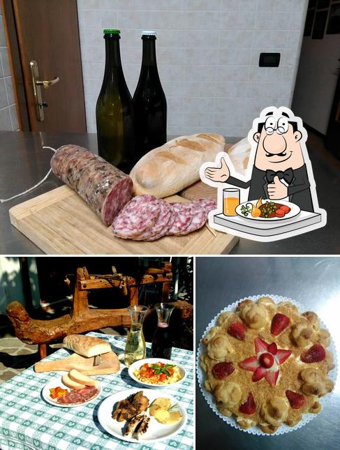Platti al Agriturismo Valonier