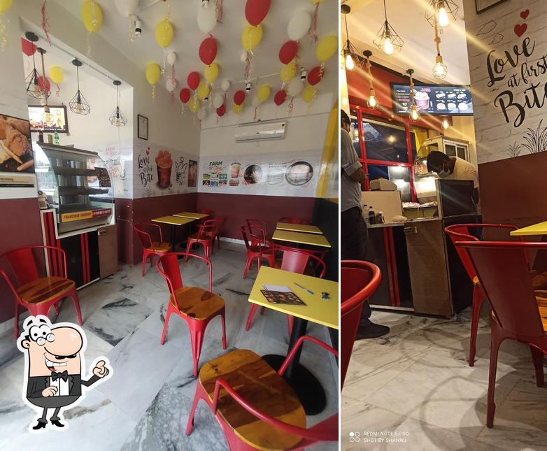 The interior of Five Star Chicken-Koli Hut
