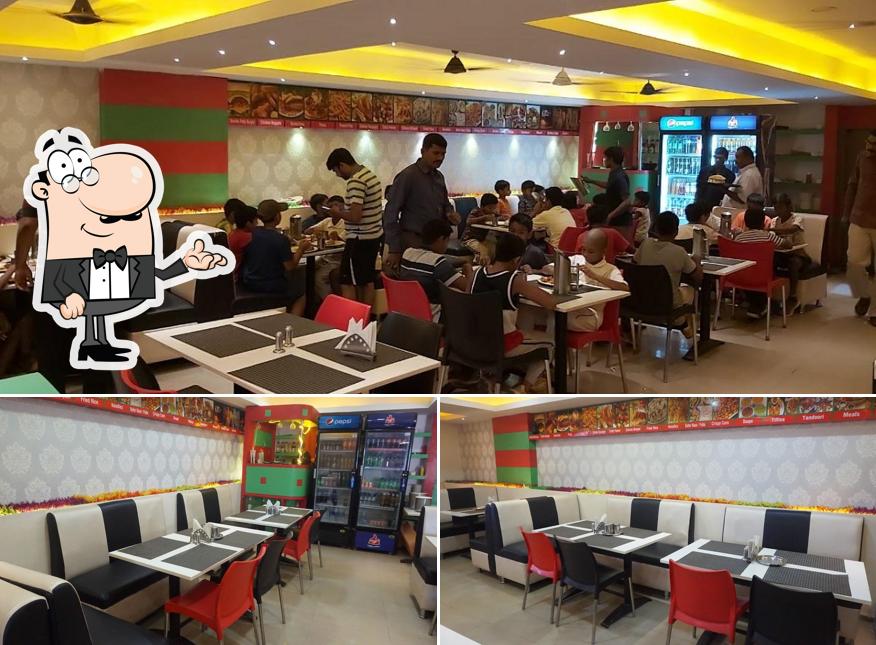 The interior of Mana Ruchulu MULTI CUISINE RESTAURANT