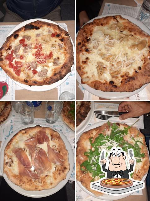 Scegli tra le molte varianti di pizza