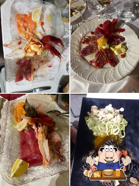 Carpaccio al Ristorante Il Corallo