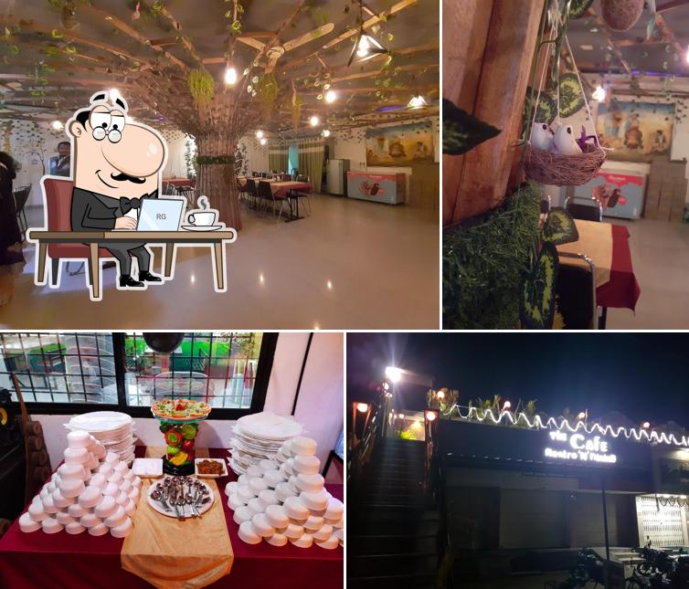 The interior of The cafe restro n Dining