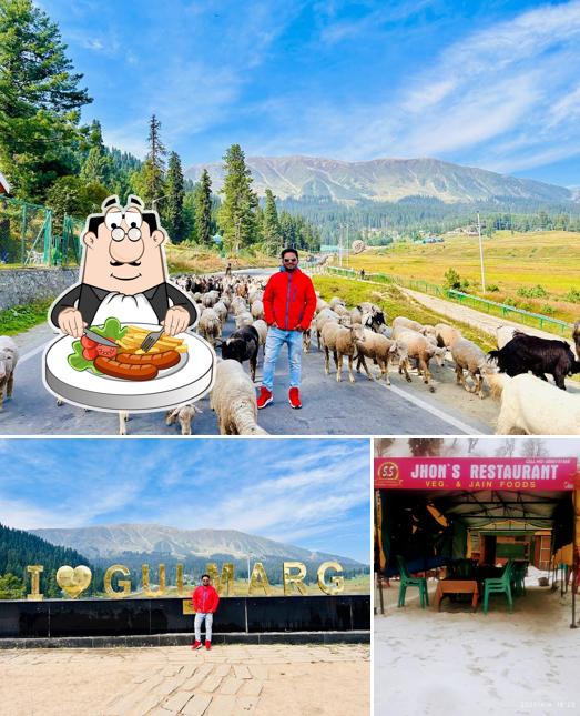 s. s jhon's restaurant is distinguished by food and interior