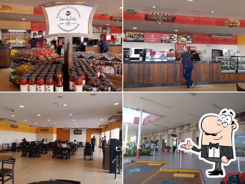 O interior do Restaurante Rede Frango Assado - Cravinhos