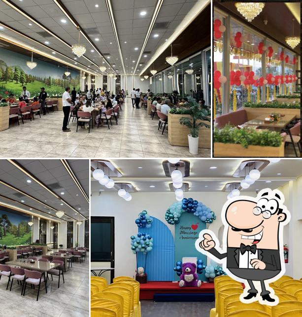 The interior of Shree Khodiyar Kathiyawadi Dhaba