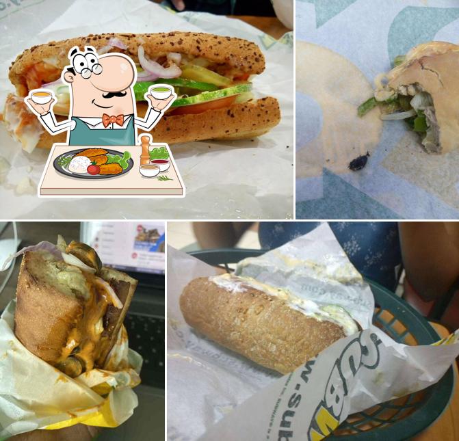 Food at Subway Pushpak Complex