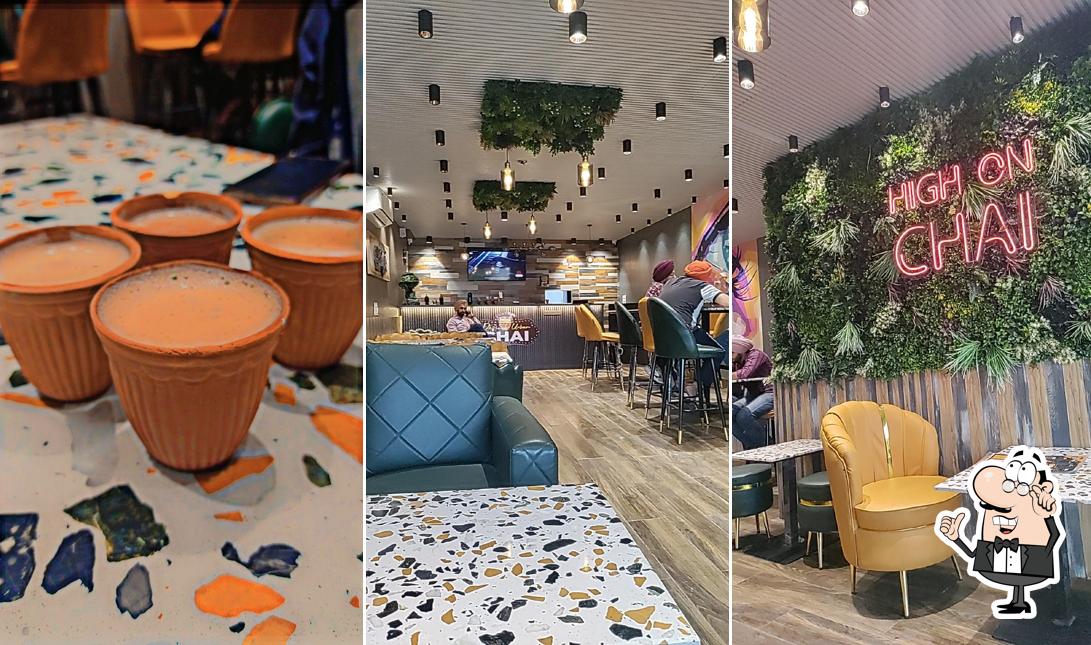 The interior of Desi Urban Chai