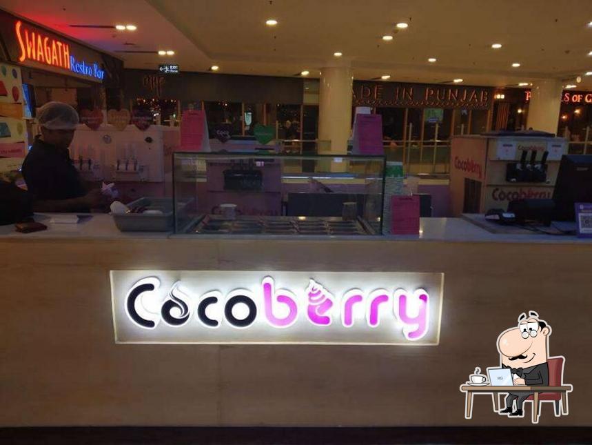 The interior of Cocoberry Noida