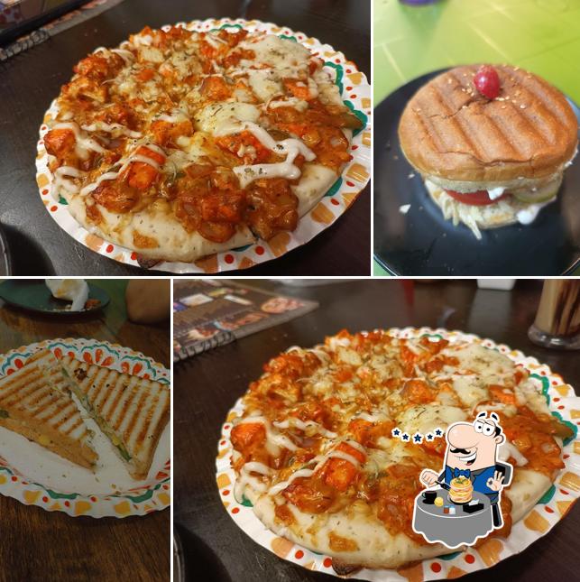 Food at Dinesh cafe (amul ice cream parlour)