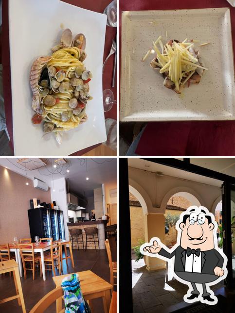 Gli interni di Osteria la Spasetta