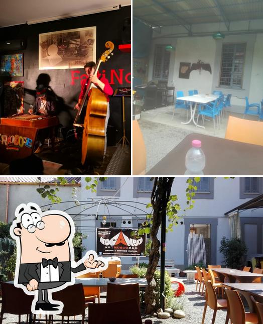 Dai un'occhiata agli interni di Mocambo Art Music Bar