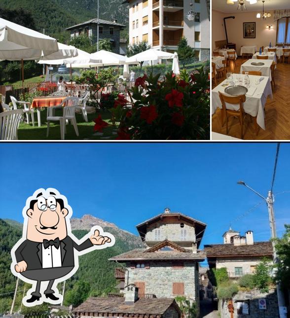 Dai un’occhiata alla immagine che raffigura la interni e esterno di ALBERGO RISTORANTE ALA DA SILLA DI CASTAGNERI