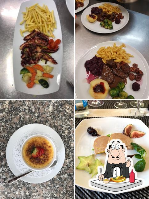 Assaggia le patatine fritte a Buffet de la gare