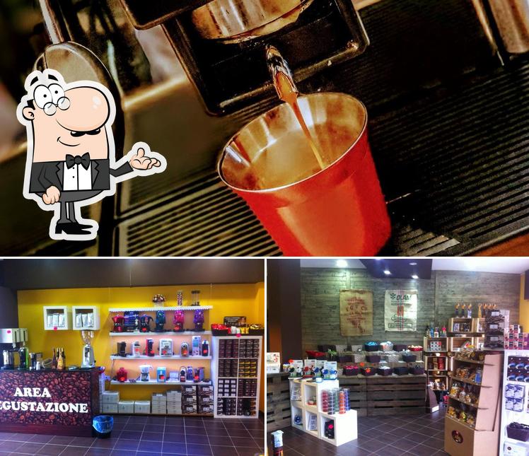 Caffeina Store Settimo TO si caratterizza per la interni e bevanda