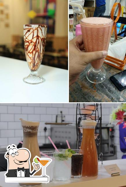 Pick a drink from the menu