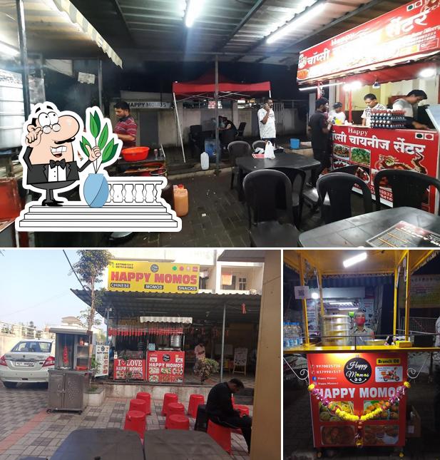 Check out how Happy Momos and Chinese - Dhanori looks outside