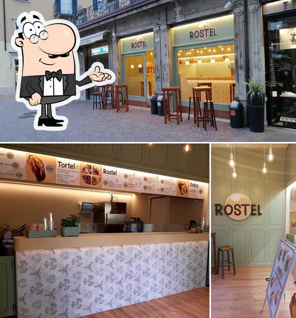 Gli interni di ROSTEL