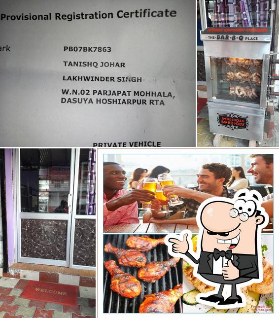 Look at the pic of Rinku Chicken Corner