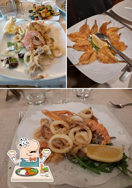 Calamari fritti al Ristorante La Madia