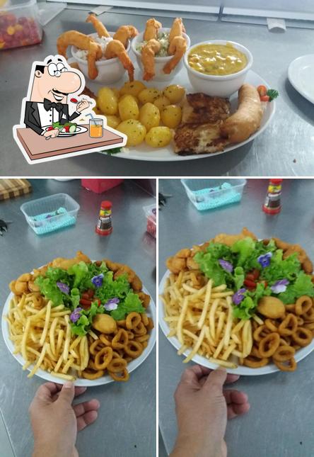 Comida em Sabores do Mar Praia - Restaurante e Camping