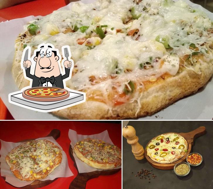 At TASTATION CAFE, you can order pizza