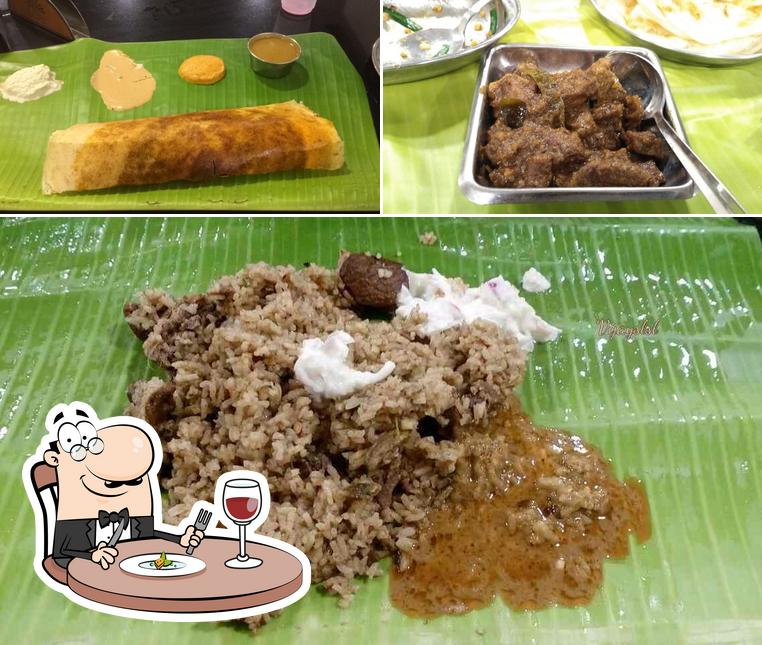 Meals at Kovai Alankar Vilas