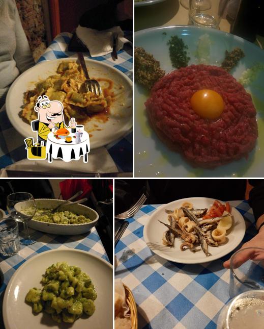 Cibo al Trattoria Mangiabuono