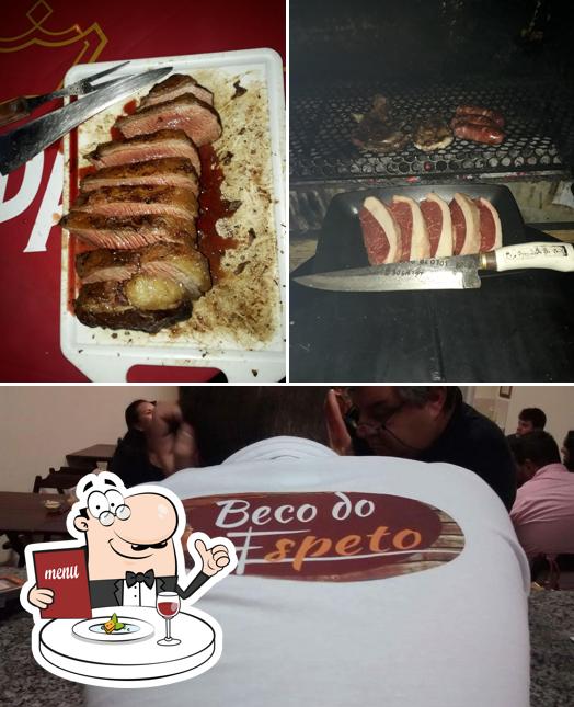 Platos en Beco Do Espeto
