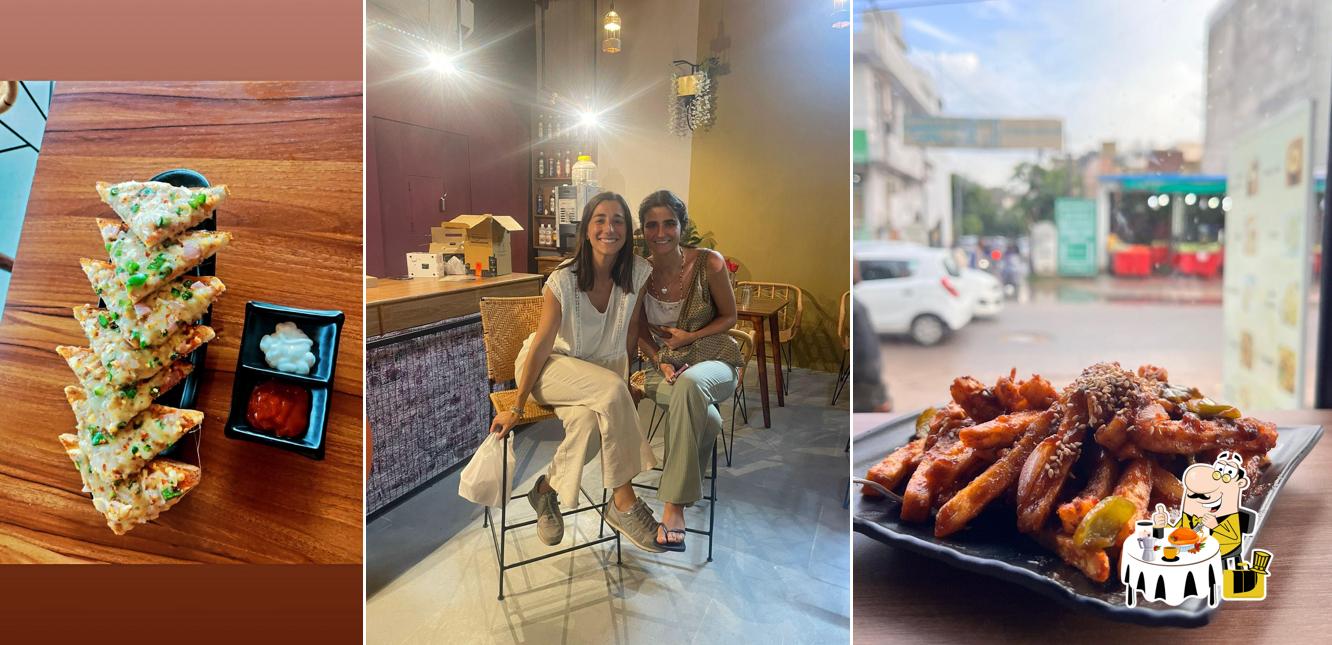 Food at Chipmunk Cafe