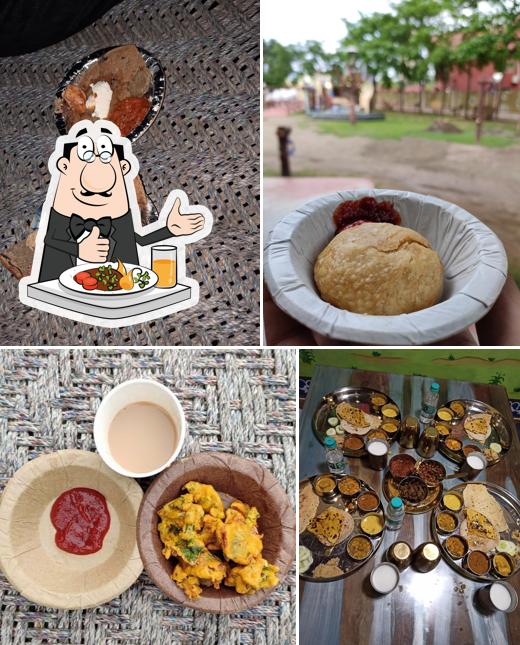 Food at Chokhi Dhani Resort
