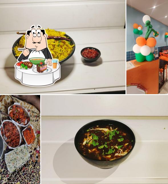 Hot and sour soup at City Chinese Family Restaurant