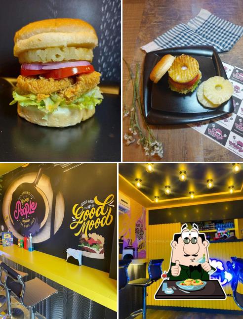 The image of Crispy Kitchen’s food and interior