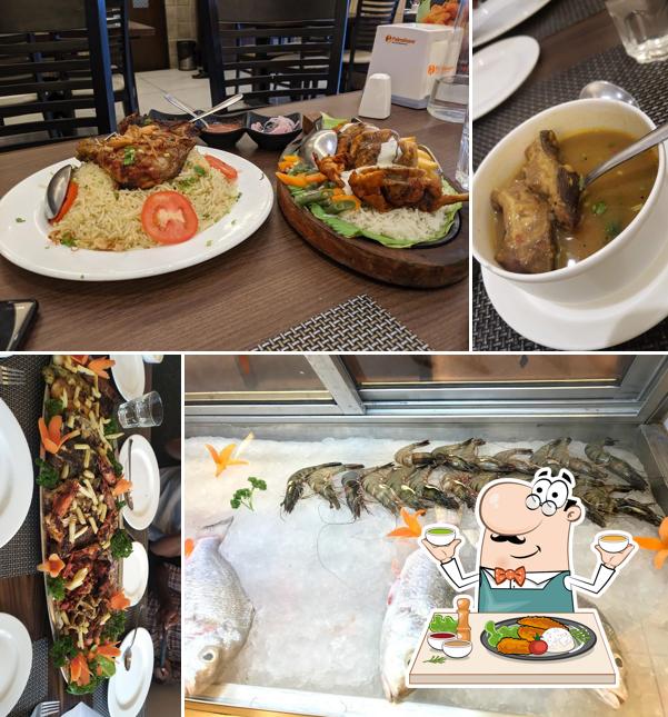 Food at Palmshore Restaurant Koyambedu