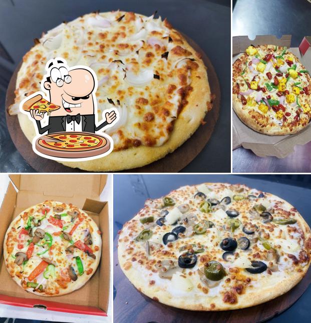 At Pizza tasty pie, you can try pizza