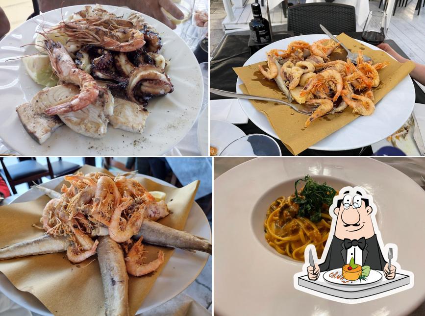 Cibo al Ristorante La Nassa