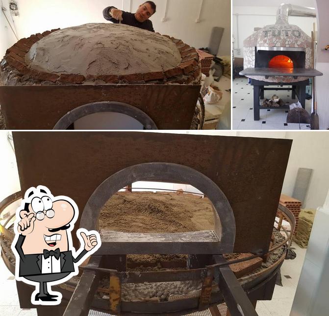 Gli interni di Ma tu vuliv 'a pizz
