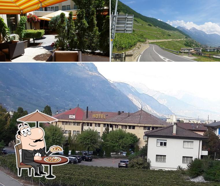 Guarda gli esterni di Hotel Restaurant La Porte d'Octodure